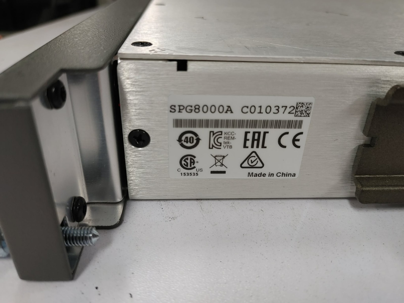 Tektronix spg8000A Master Sync/Clock GPS HD SDI Multi Format Reference Generator