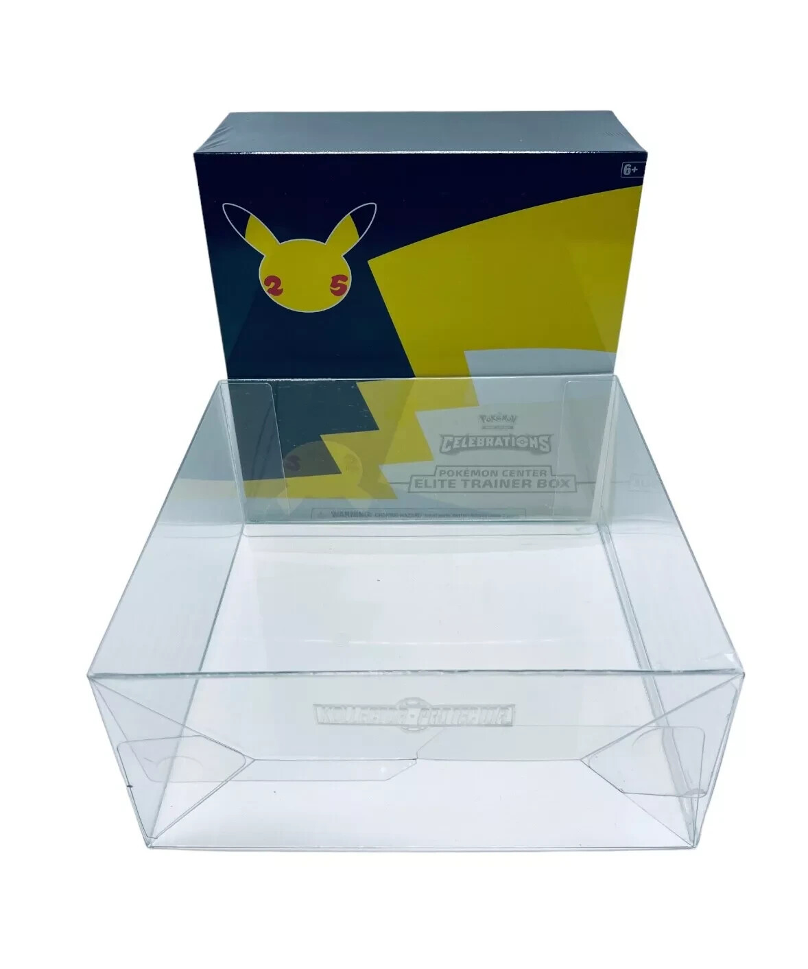 10X Plastic Box Protector SCRATCH & UV RESISTANT Pokemon Center Celebrations ETB