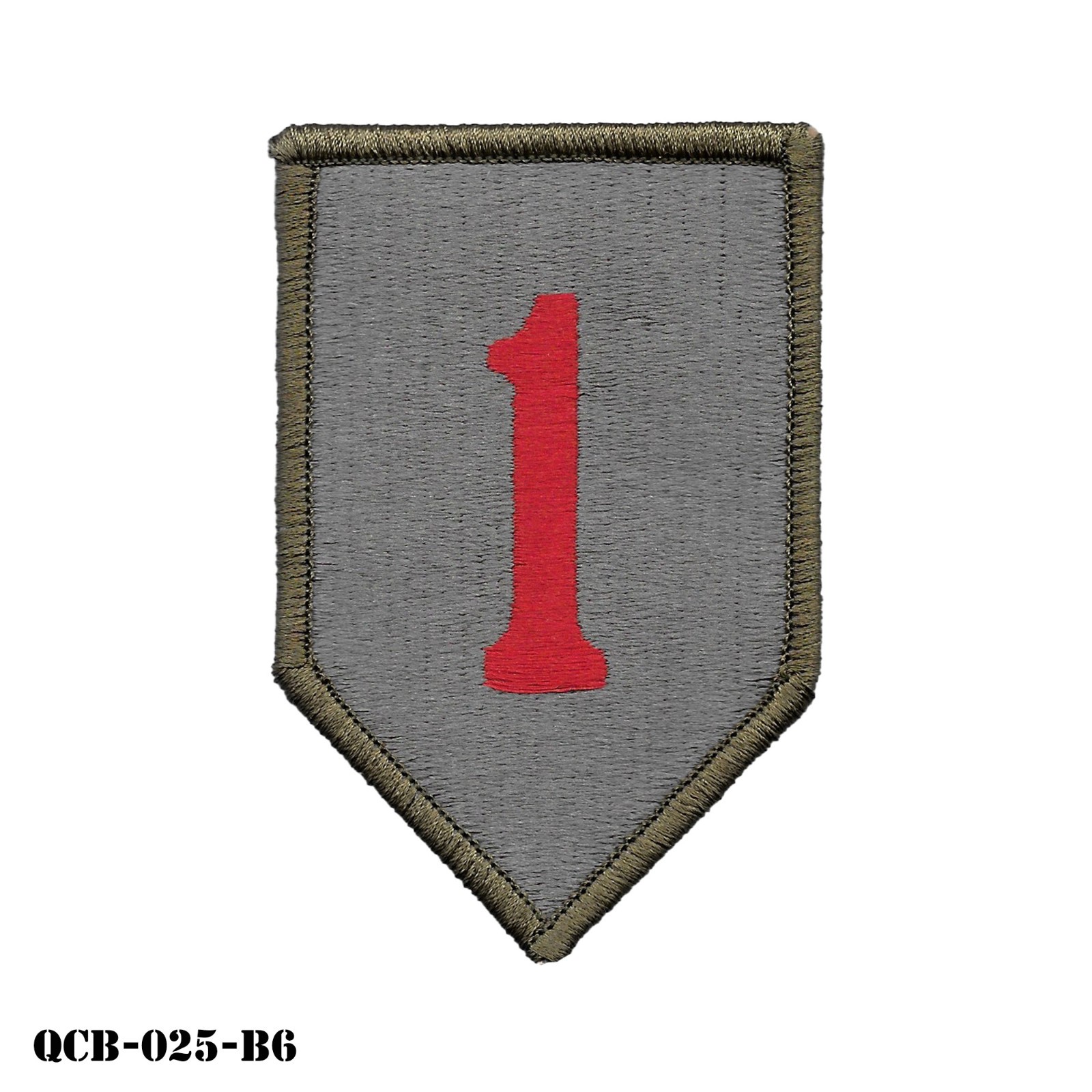 1st Infantry Division "Big Red One" US Army Hook Back Color UCP Patch ~ NEW USA