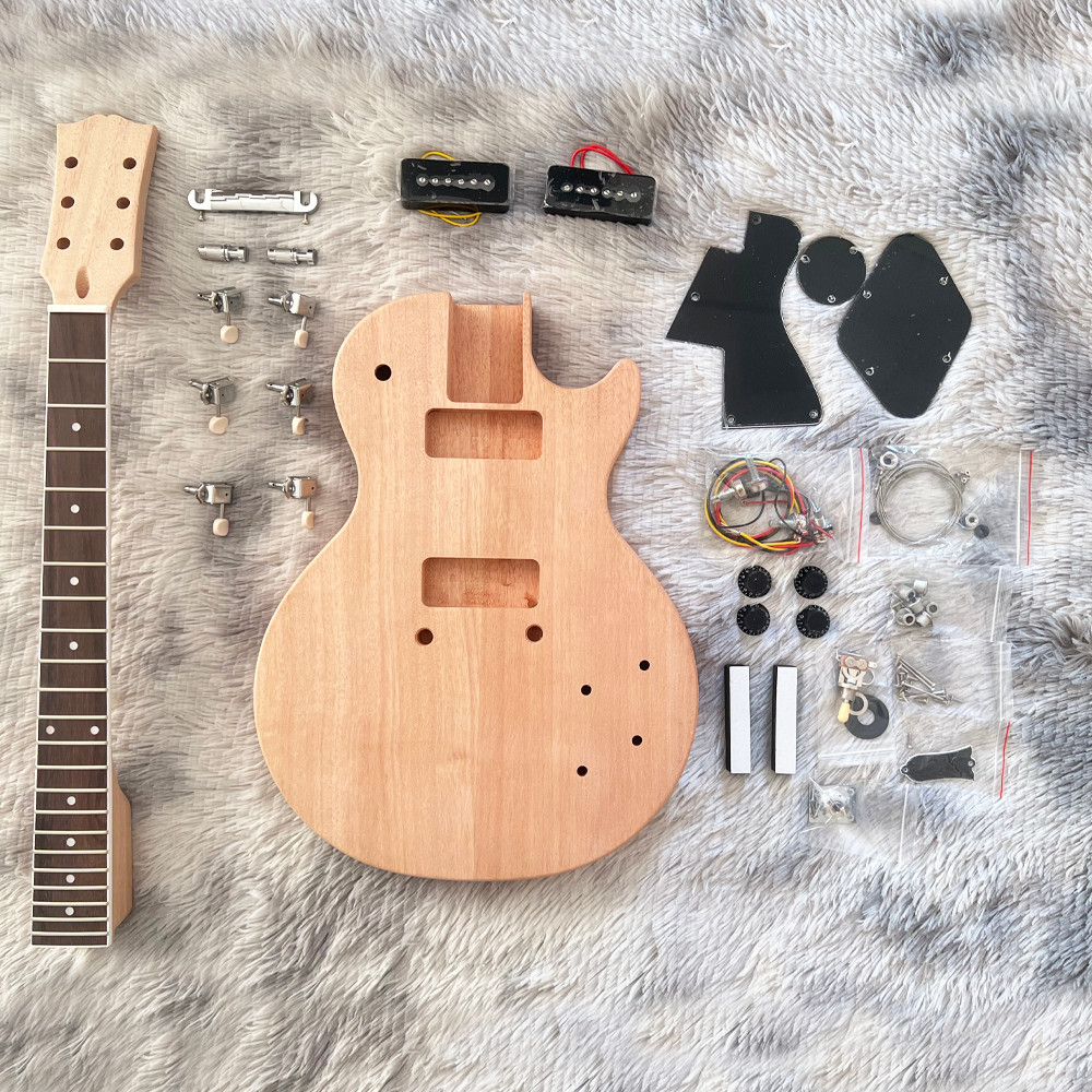 DIY 6 String Electric Guitar Kit Humbucker Pickup CR Part