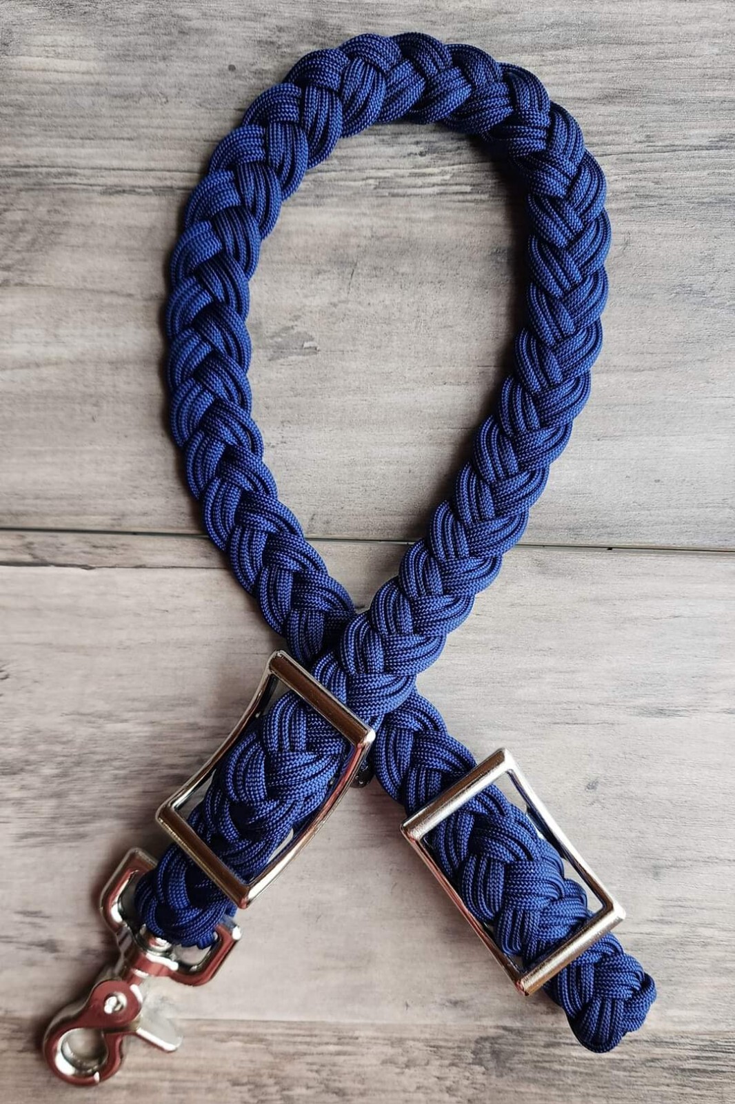 BRAND NEW Navy Blue Paracord Wither Strap by ALW Equine