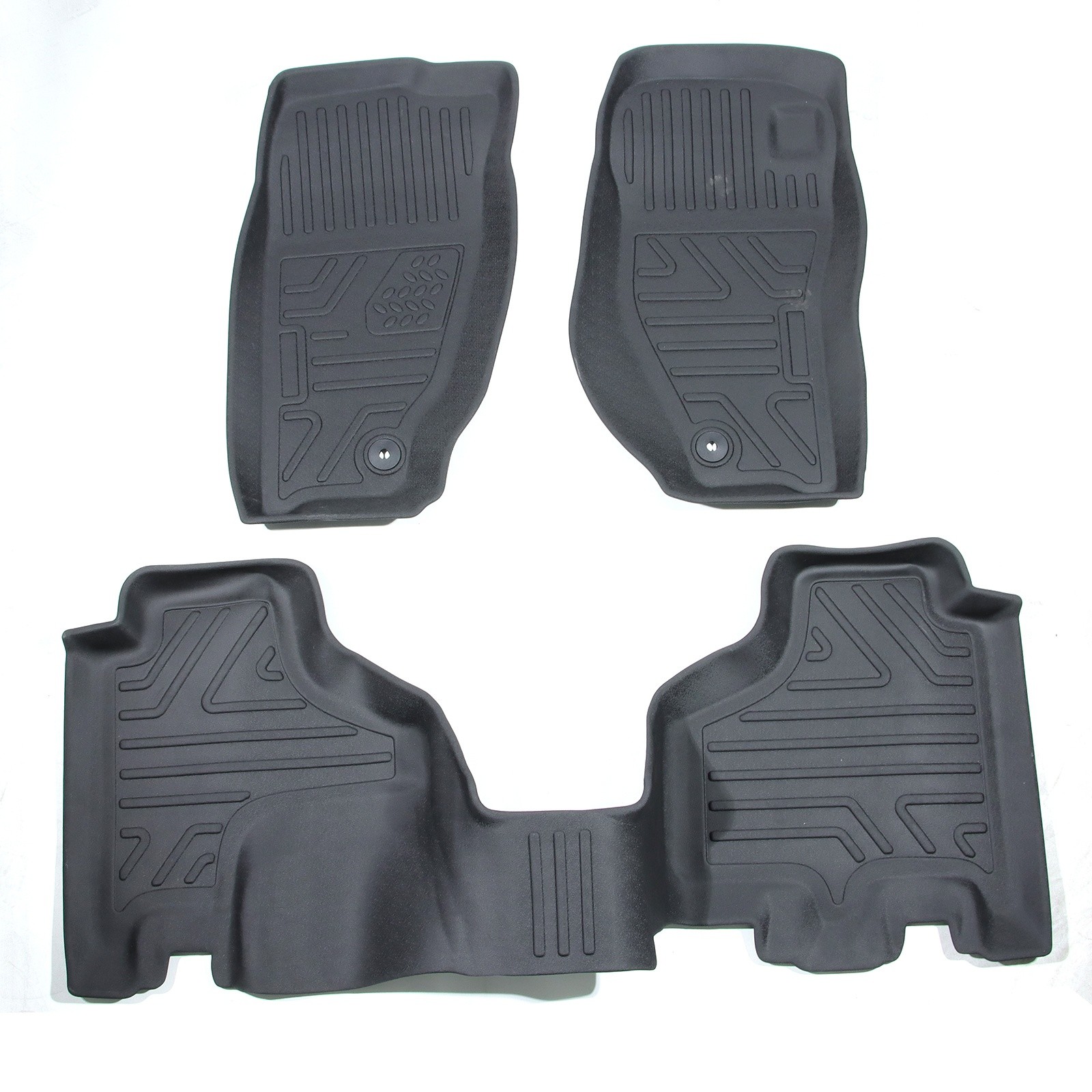 Floor Mats For 2008-2012 Jeep Liberty TPE Rubber All Weather Front & Rear Liner
