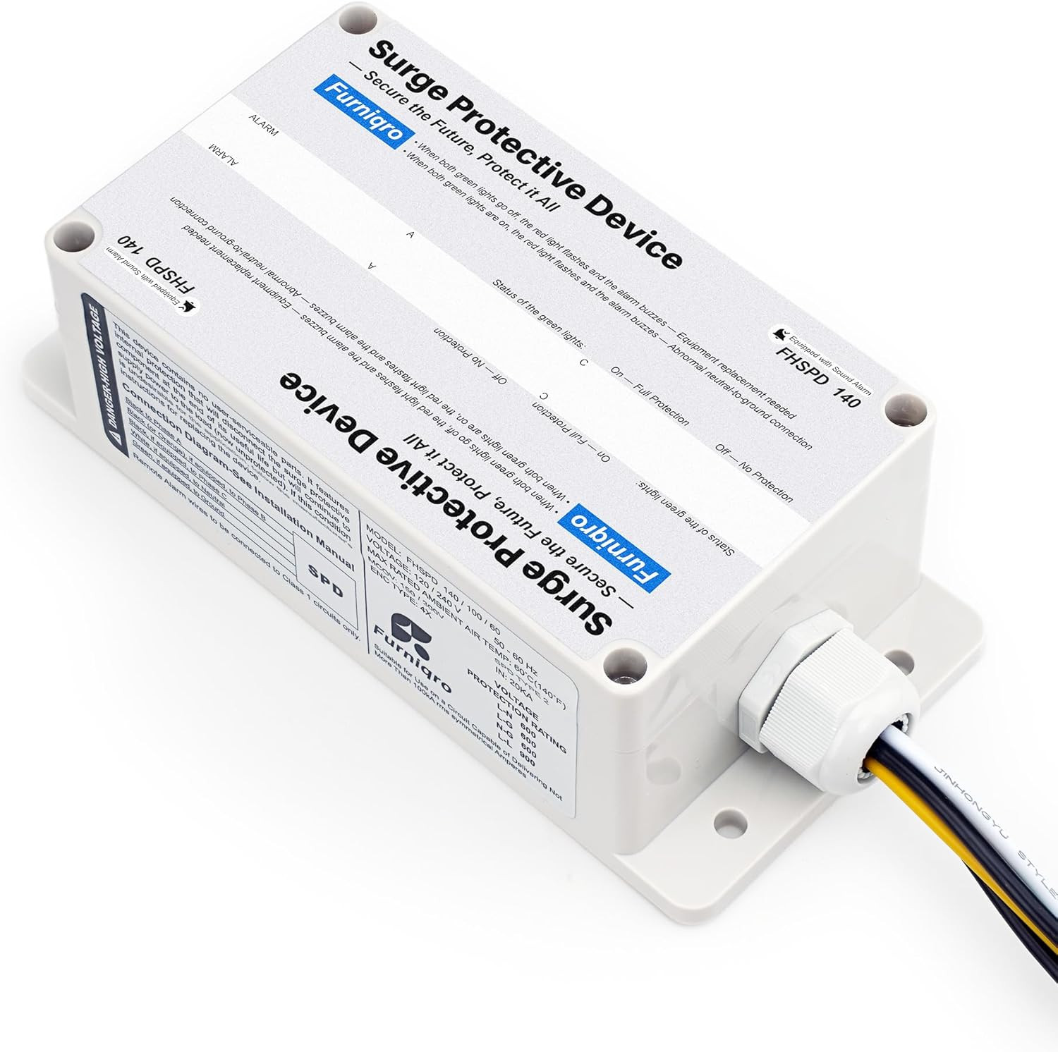 FHSPD140 Whole House Surge Protector FS140 Whole House Surge Protection Device R