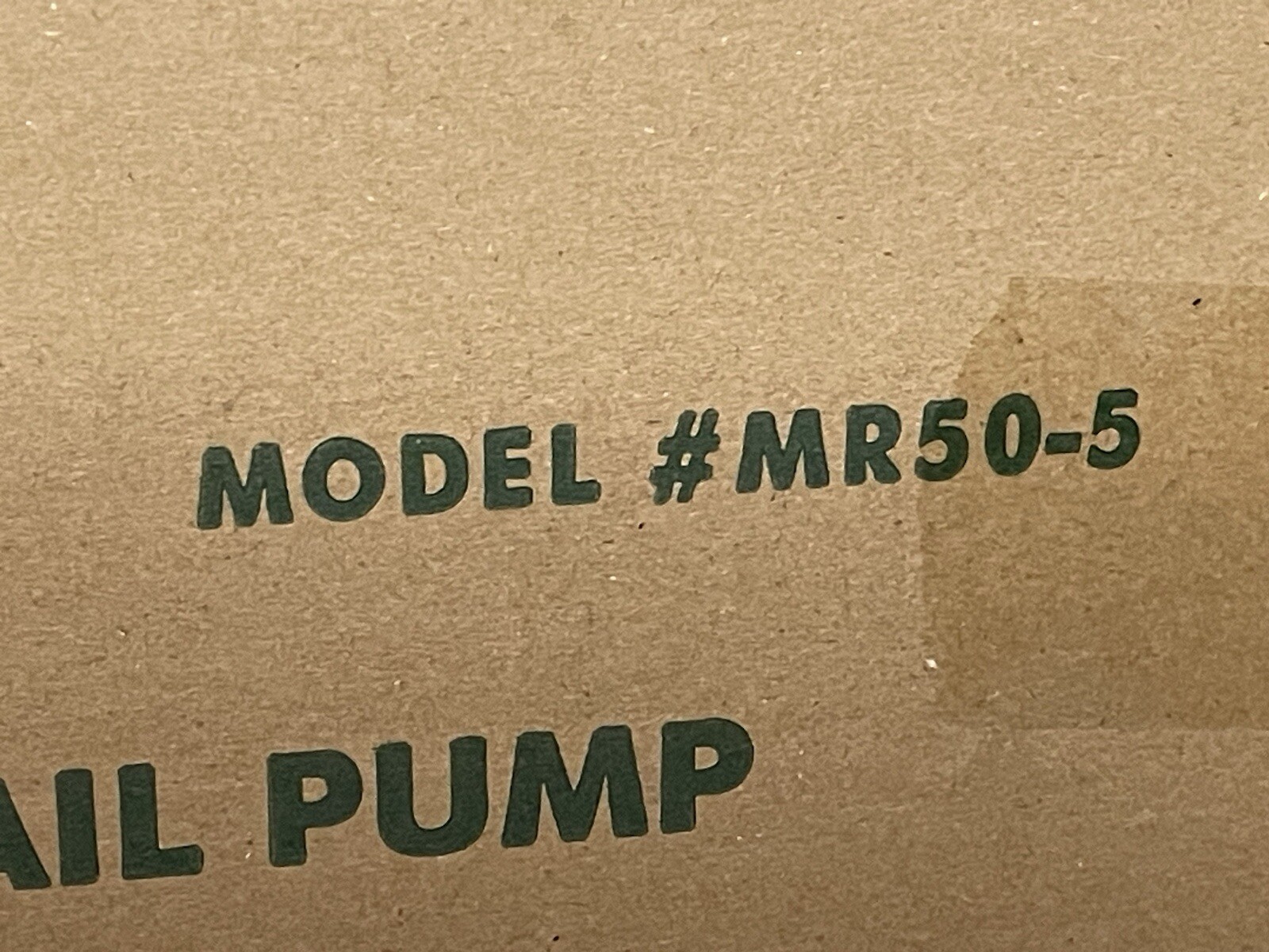 MR50-5 Rieke Plastic Drum and Pail Pump
