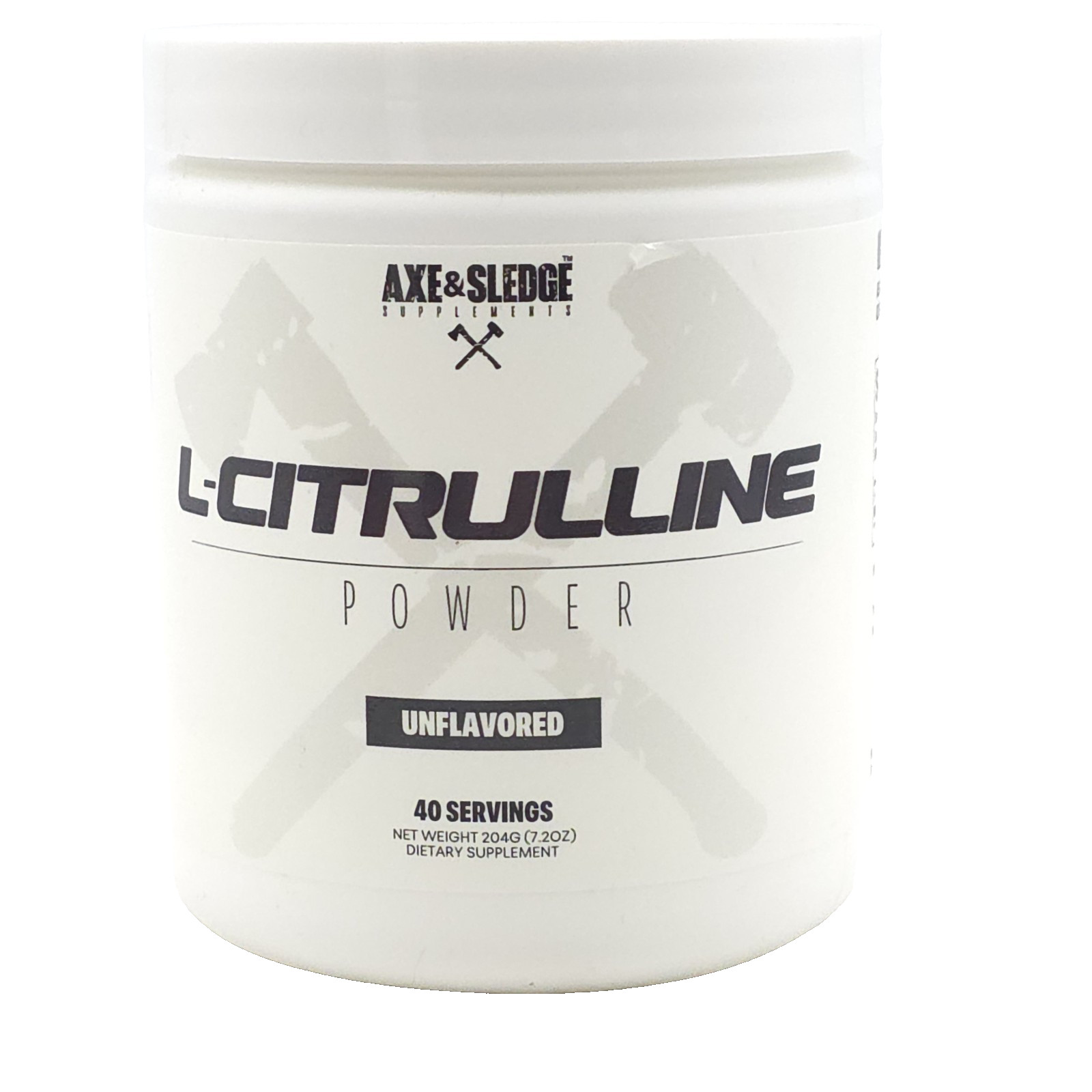 Axe & Sledge Basics Citrulline Powder Unflavored, 40 Servings