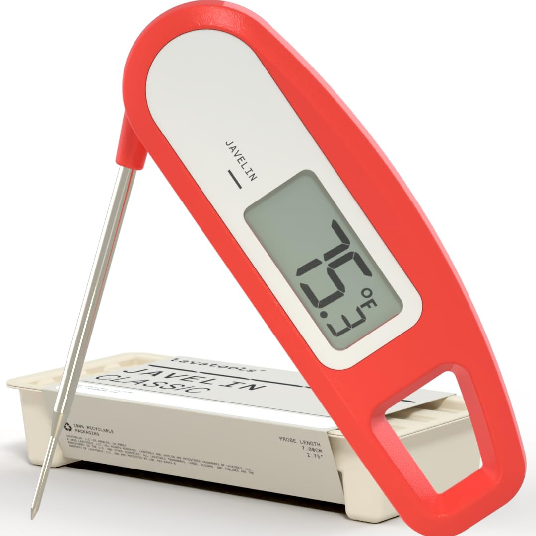 Lavatools Javelin® Ultra-Fast 3-Second Digital Instant Read Meat Thermometer for