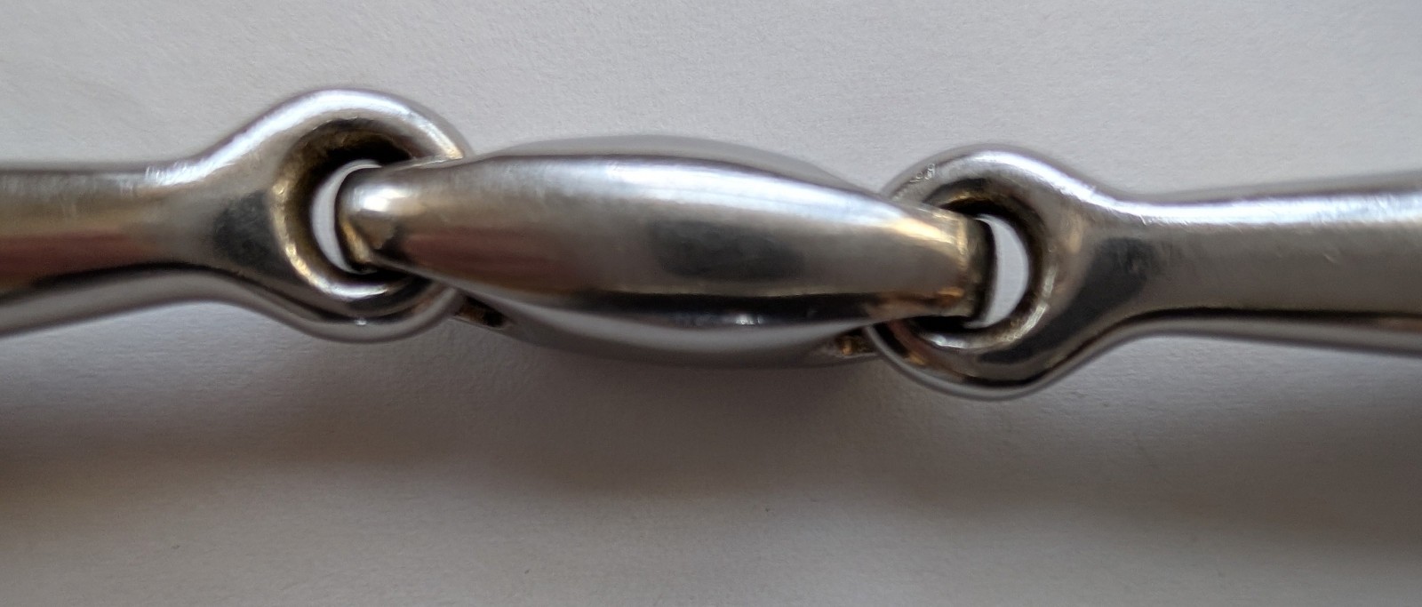 Stubben SteelTec EZ Control Double Jointed Pelham Snaffle Bit - 4 3/4"