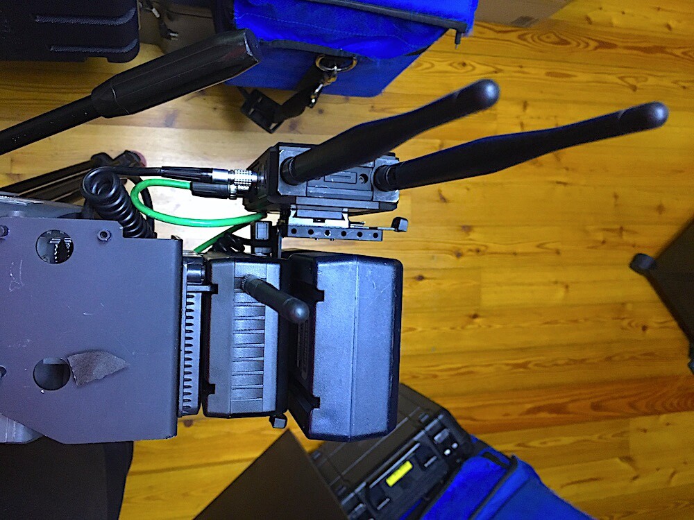 Long range Wireless Data Unit for GRASS VALLEY broadcast cameras and OCP-NEW!