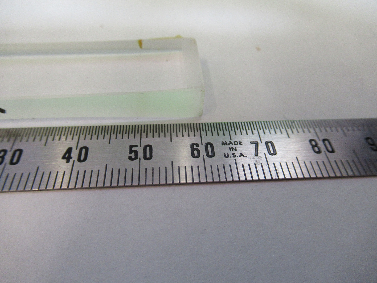OPTICAL RECTANGULAR LENS BI CONCAVE Bi CC LASER OPTICS AS PICTURED &Z5-C-05
