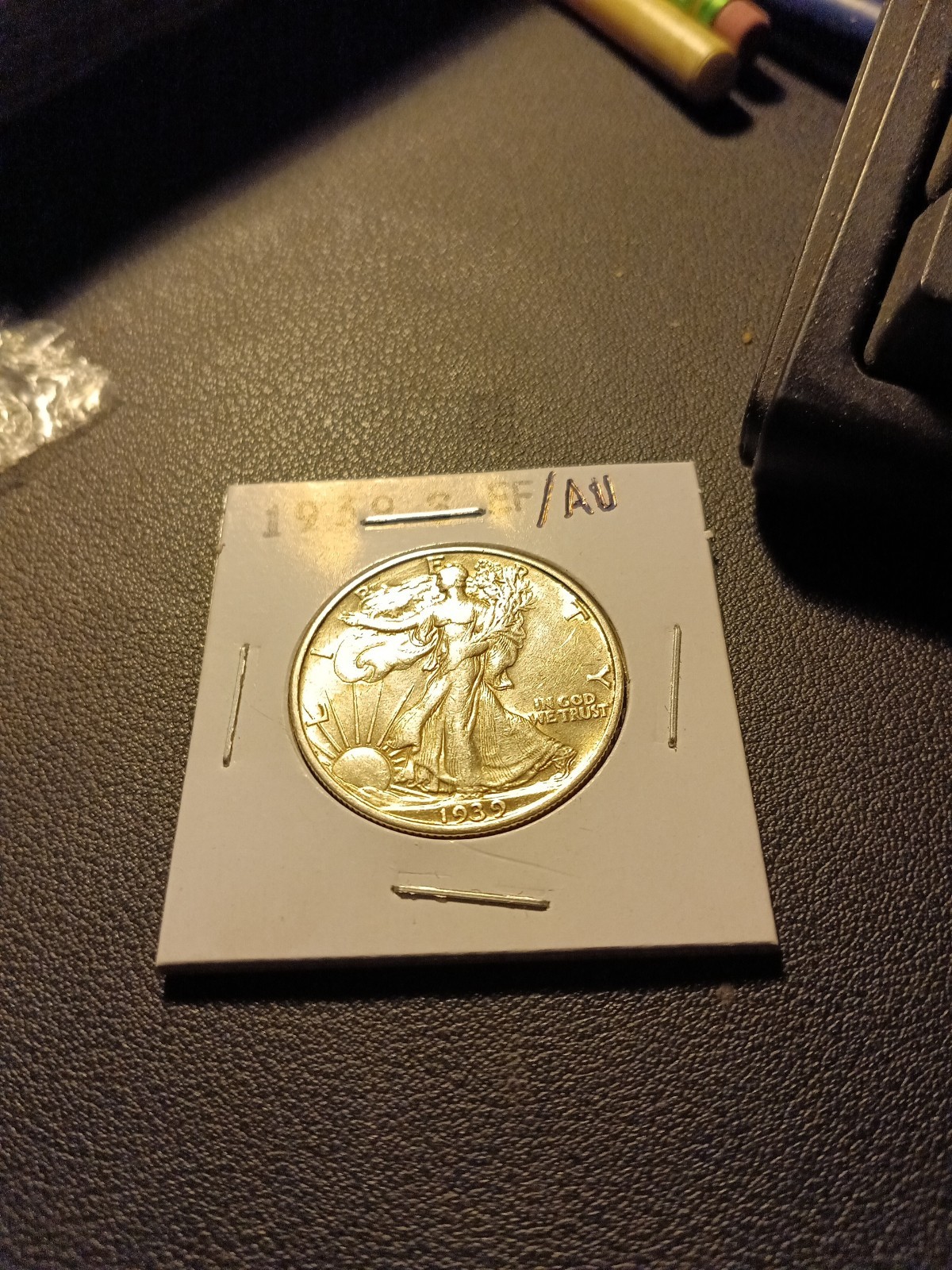 1939-S Walking Liberty Half Dollar AU/UNC