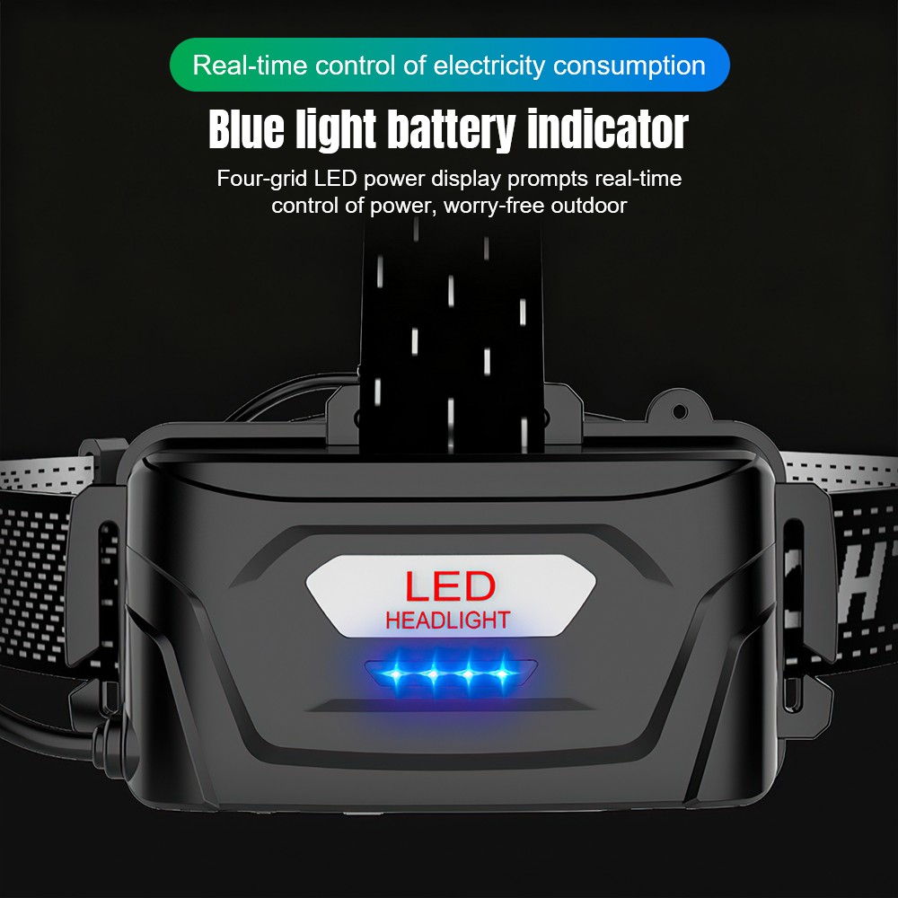 25000LM LED Headlamp Rechargeable Headlight Zoomable Head Torch Lamp Flashlight