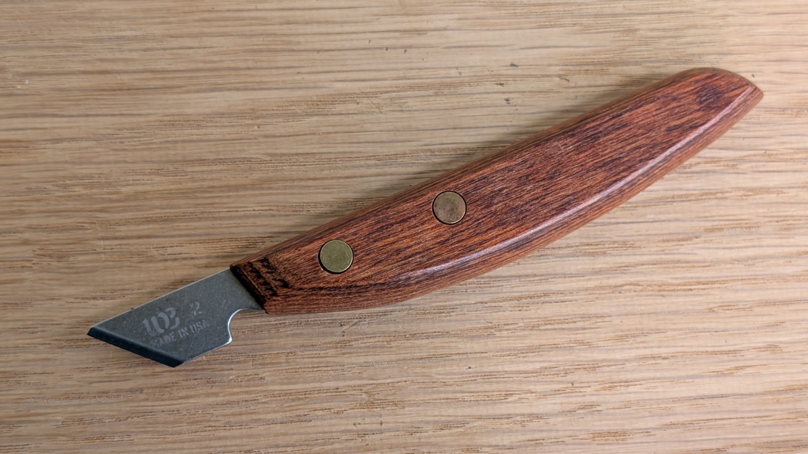 Wayne Barton Chip Carving Knives Pair WB-1 And WB-2