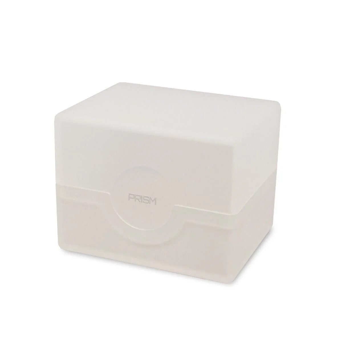 1 BCW Pale Moon White Matte Prism Deck Case