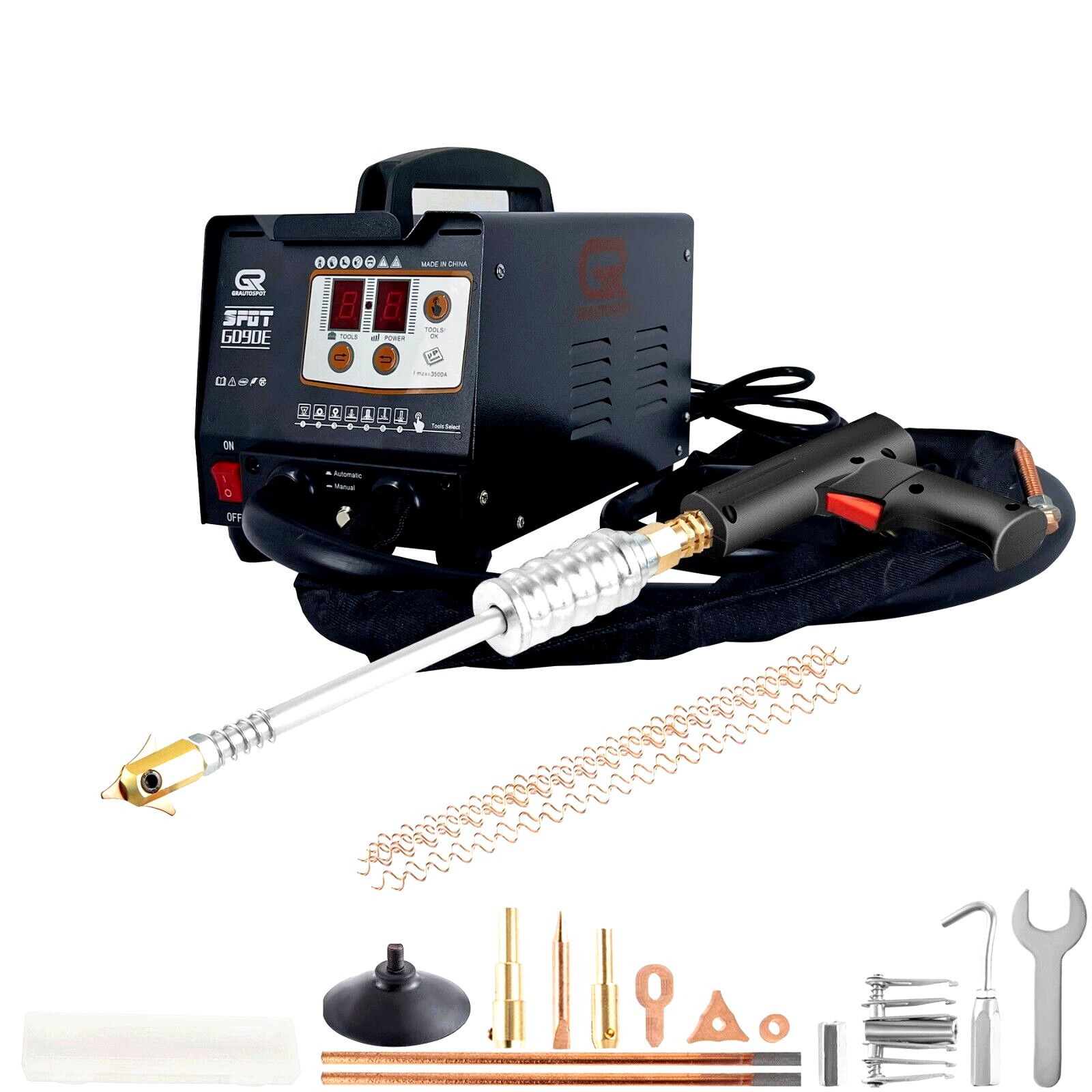 90E 110V 3KW Panel Spot Puller Dent Repair Vehicle Multispot Dent Repair Machine