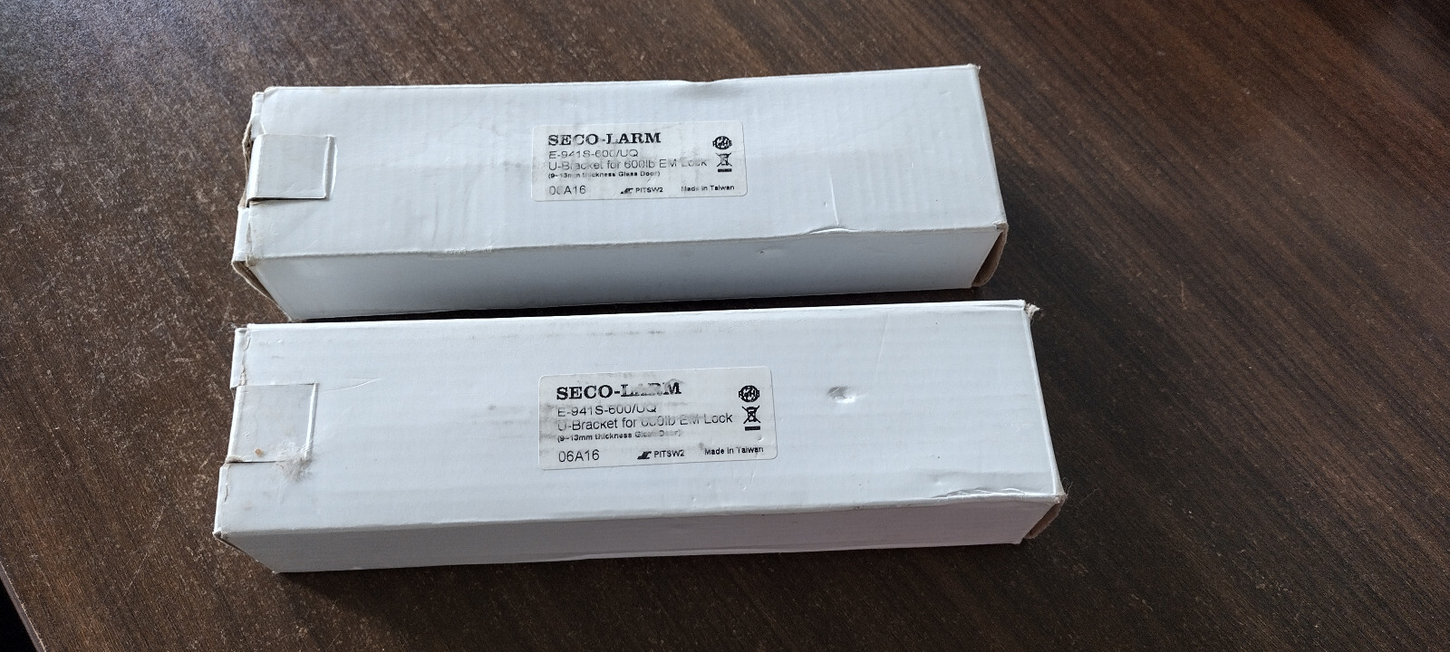 2 PC SECO-LARM E-941S-600/UQ U BRACKET - NEW