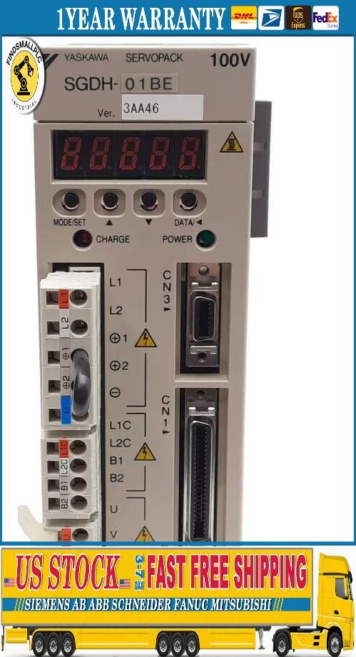 1PC Yaskawa SGDH-01BE Servo Driver SGDH01BE New In Box Expedited Shipping