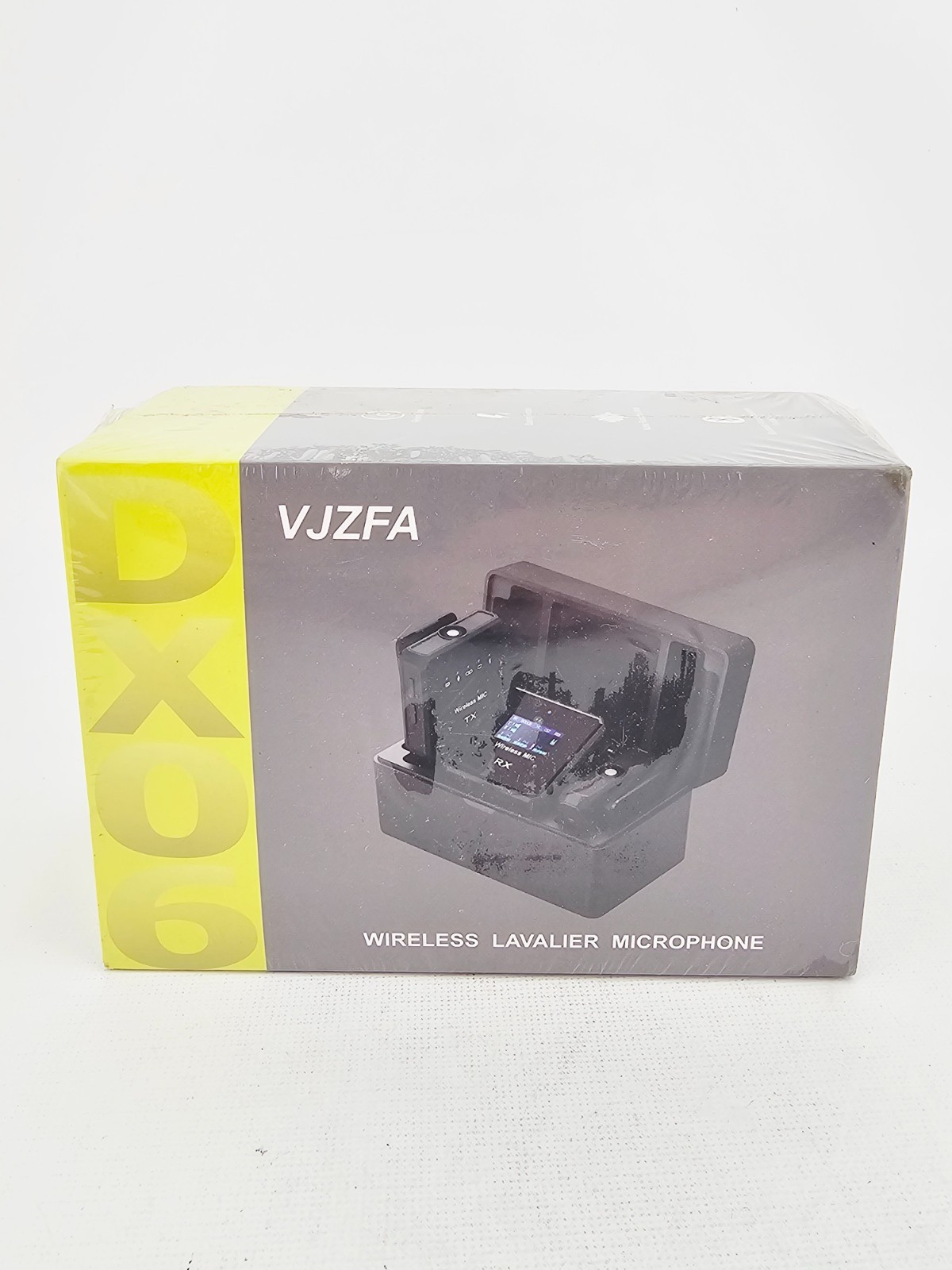 VJZFA Bluetooth Wireless Lavalier Microphone Noise Reduction Reverb Sealed