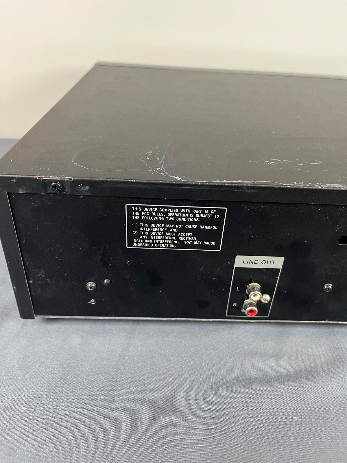 Sony CDP-C265 5-Disc Carousel CD Player Changer - TESTED & WORKING