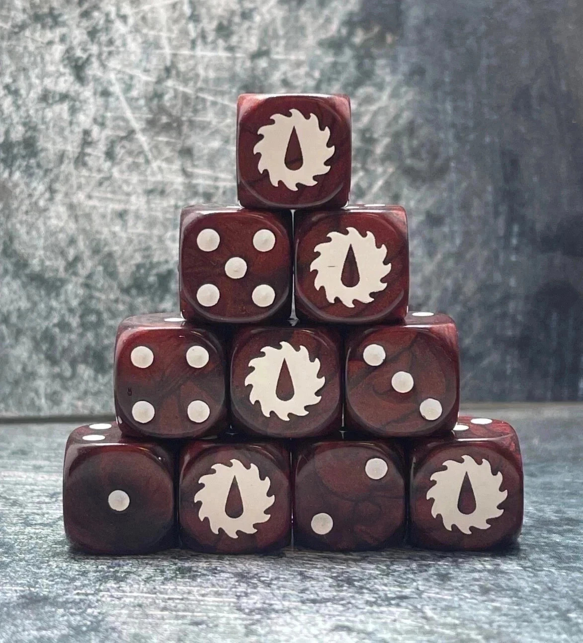 Flesh Tearers - Custom Inspired Dice, ideal for Tabletop Games