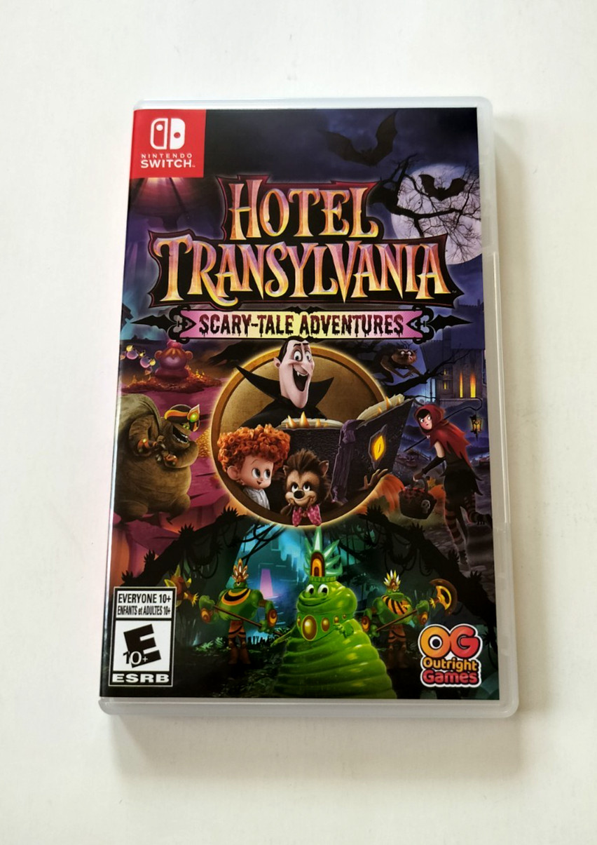 AUTHENTIC Replacement Case Box ONLY Nintendo Switch - Hotel Transylvania