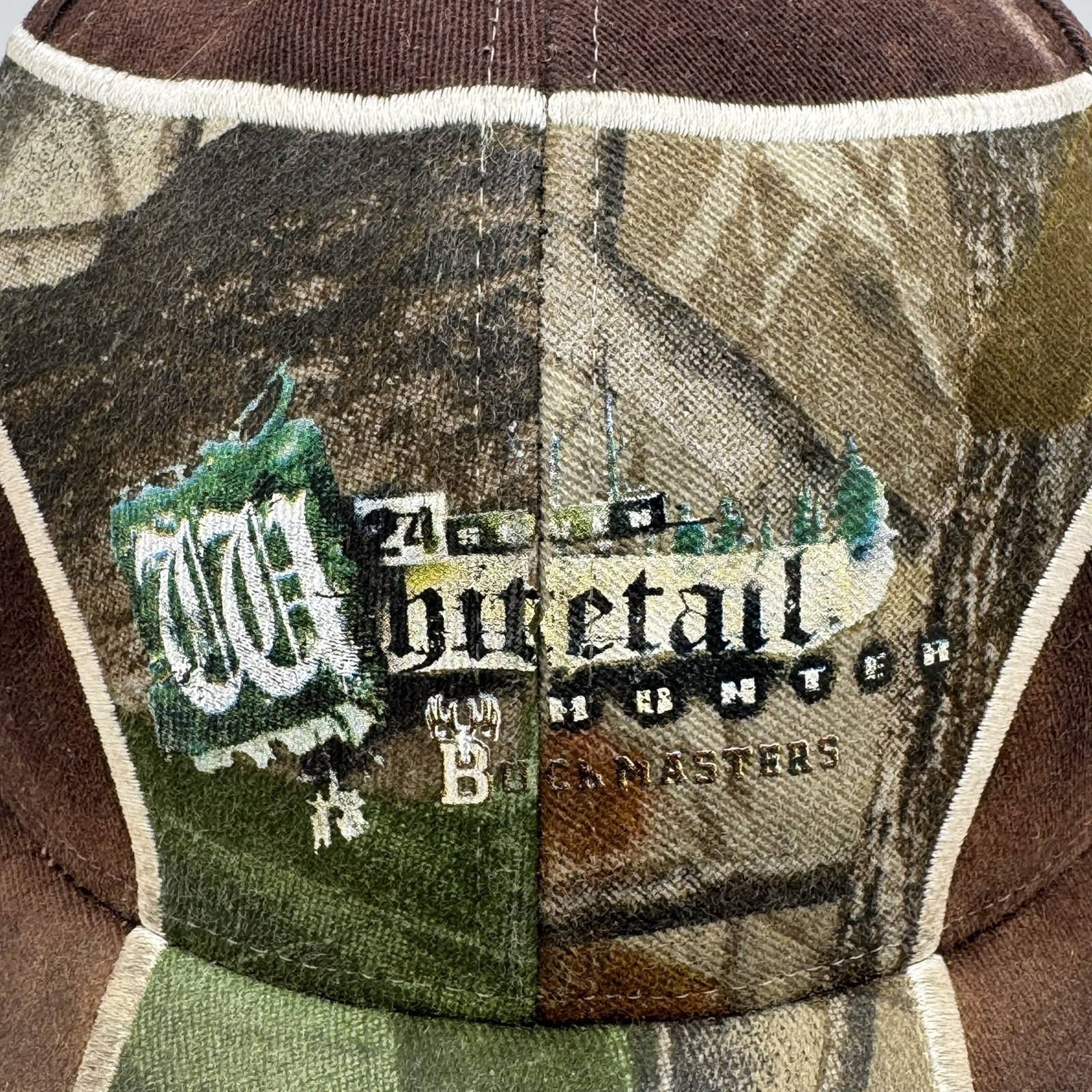 Buckmasters Whitetail Hunting Camo Hat Paramount Outdoors Adjustable Brown Cap