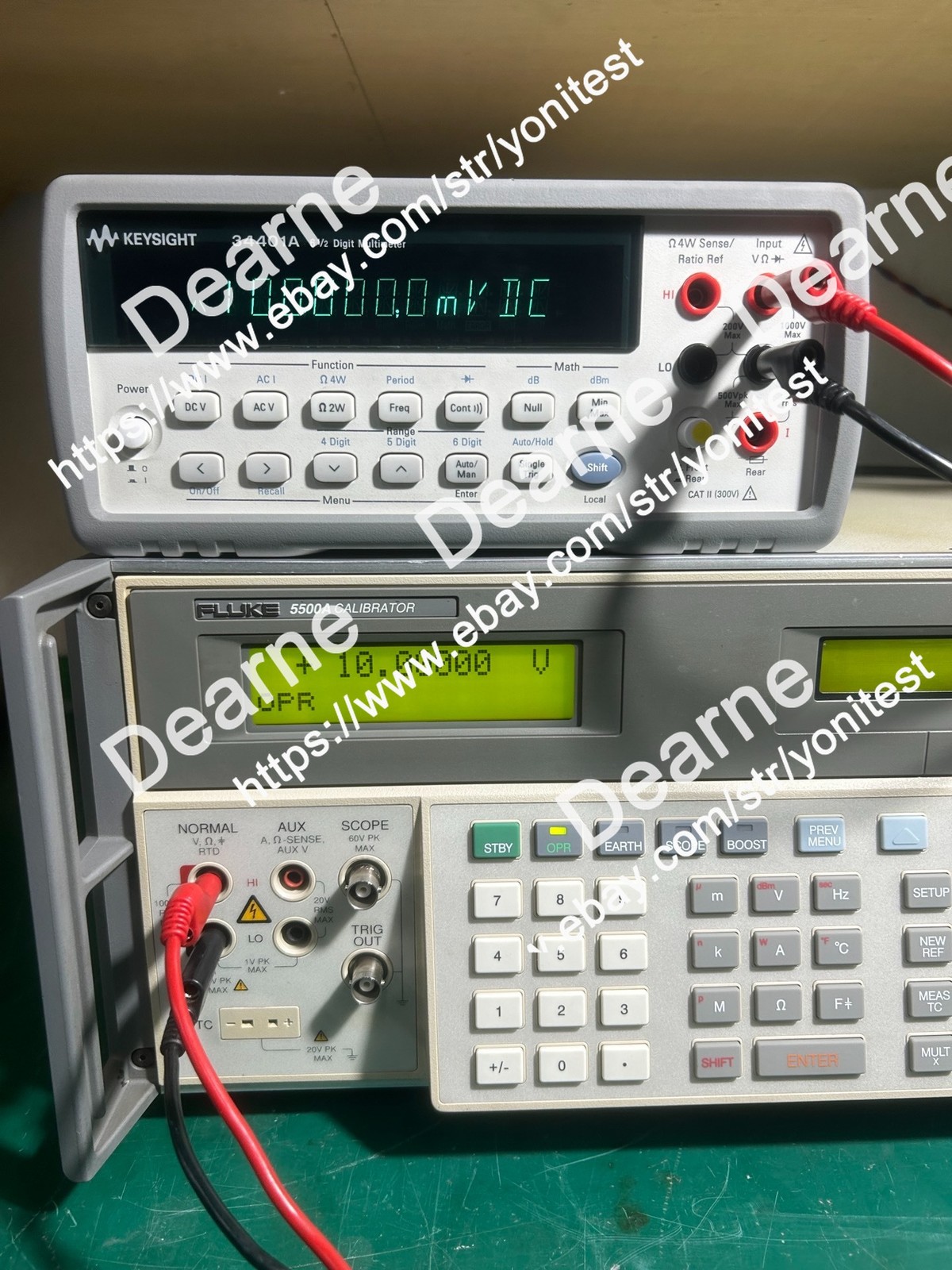 Fluke 5500A Multi-Function Calibrator/-good test