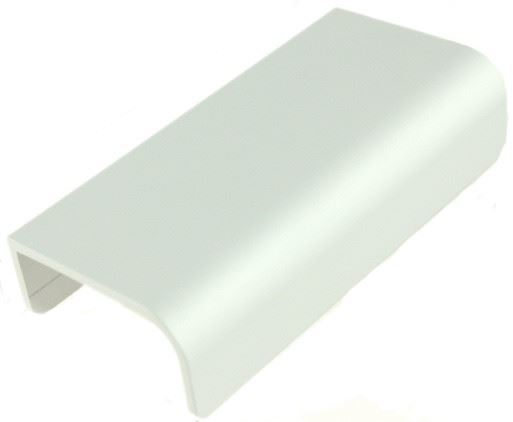 3-3/4" Tab Finger Pull Aluminum