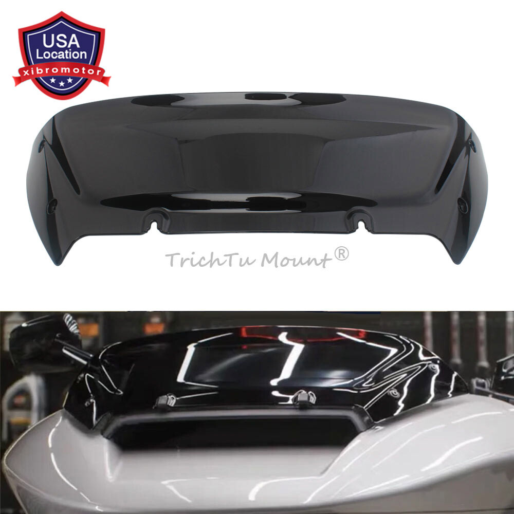 Black 6" Windscreen Windshield Fits for Harley Road Glide CVO SE FLTRXSE 2023-Up