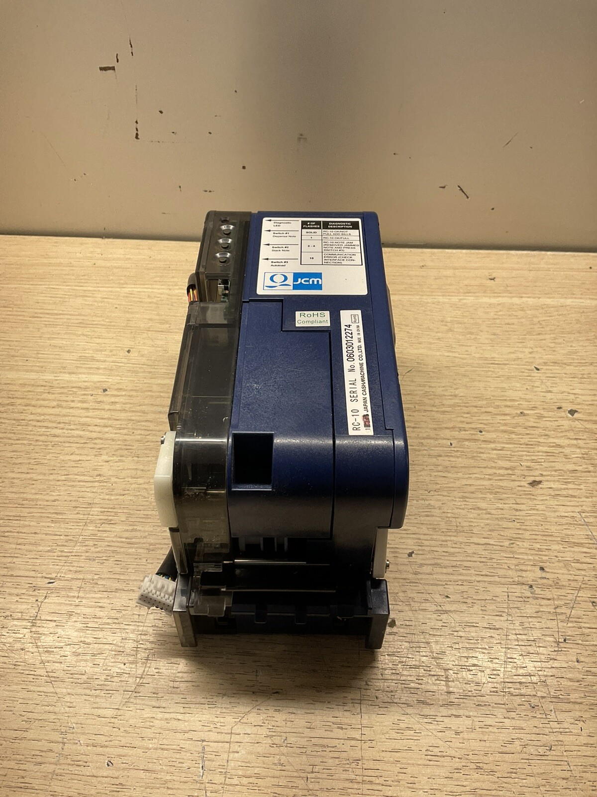 JCM RC-10 Bill Recycler Optipay NEW Japan Cash Machine/FRA370