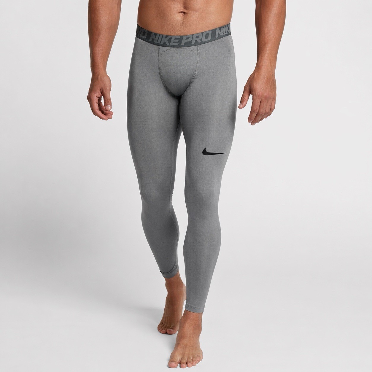 Nike Pro Dri-FIT Compression Leggings Gray  Size Medium