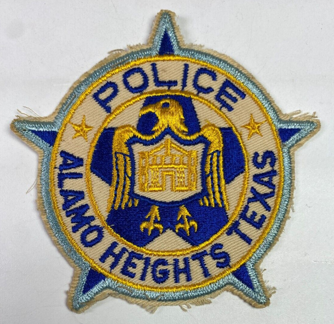 Alamo Heights Police Texas TX Patch E8