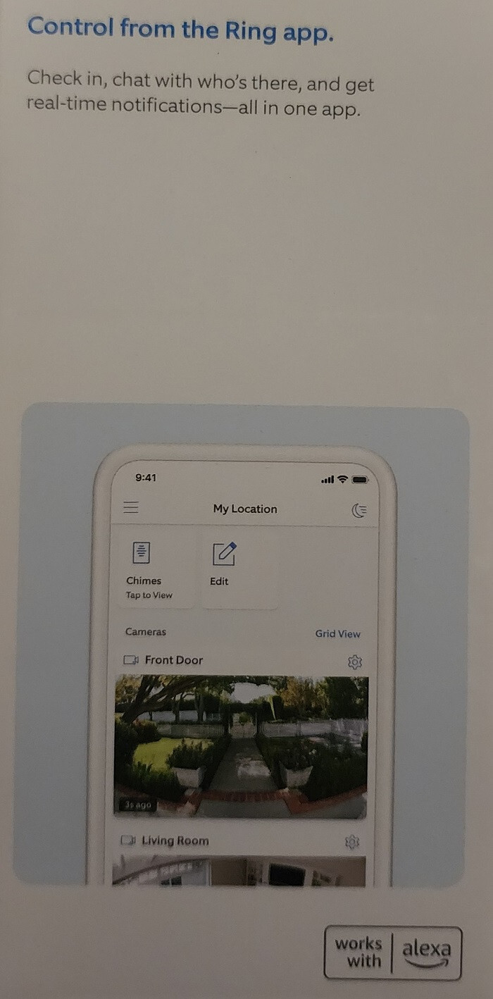 Ring Battery Video Doorbell Video Security Camera