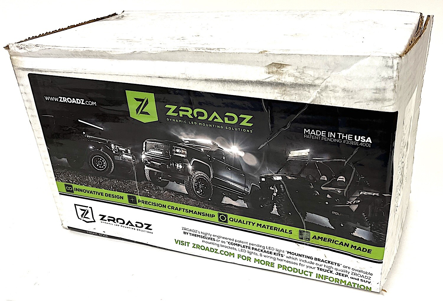 ZROADZ Auxiliary Light Mounting Brackets for 2015-17 Ford F-150 *New* Z365731