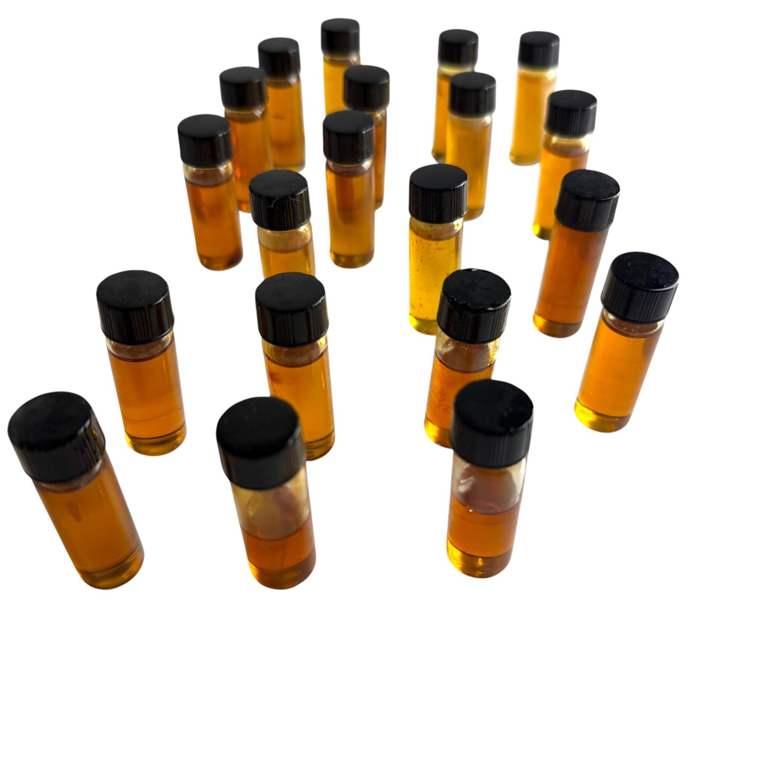 20 Pcs Lab Industrial Precision Test Vials / Fluids P100159