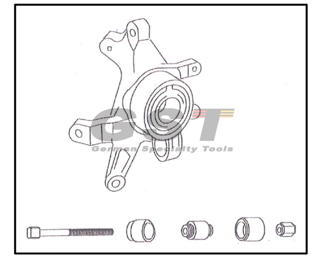 Benz Rear Axles Bush Remover / Installer