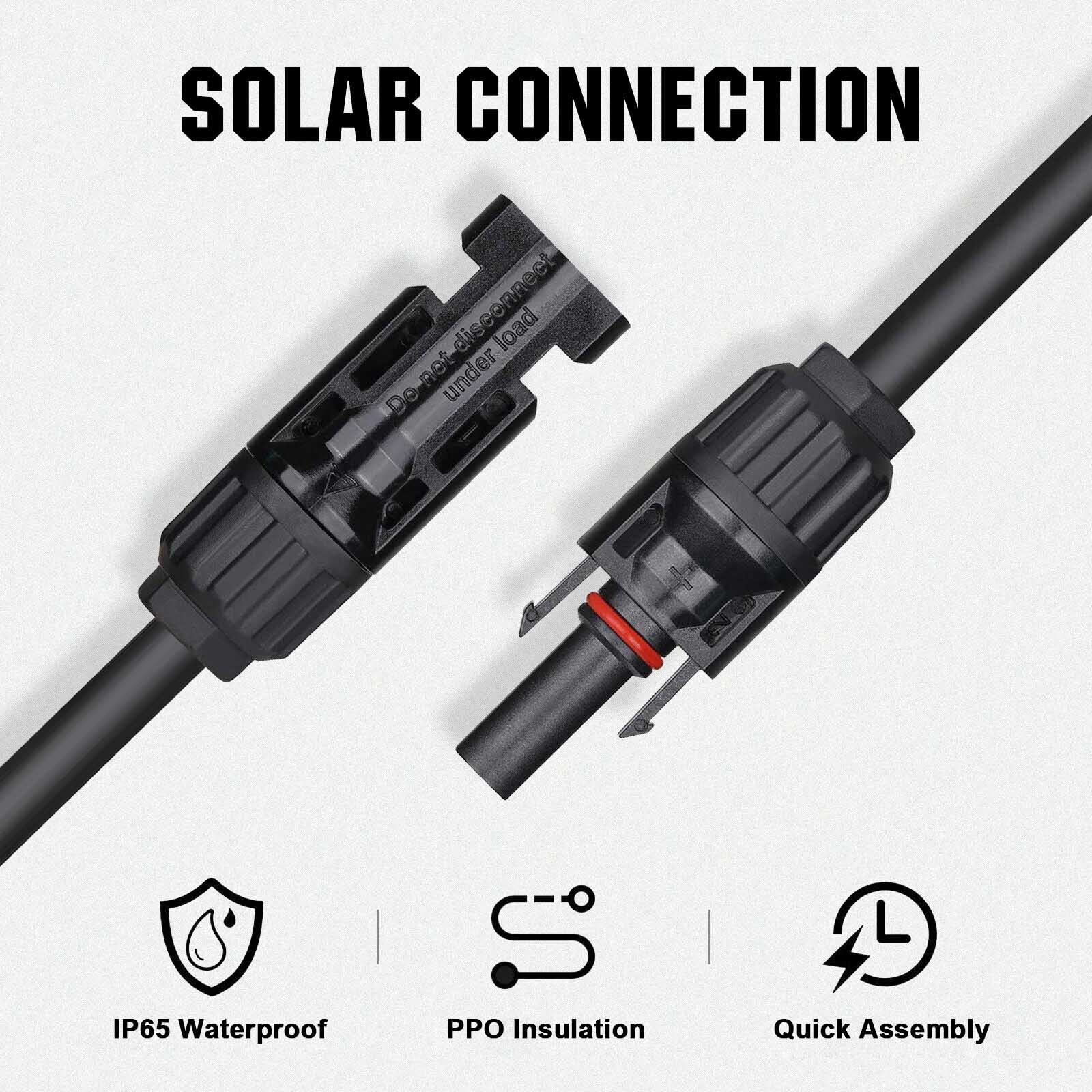 200W Solar Panel 12V Monocrystalline Solar Module PV Panel RV Off-Grid System