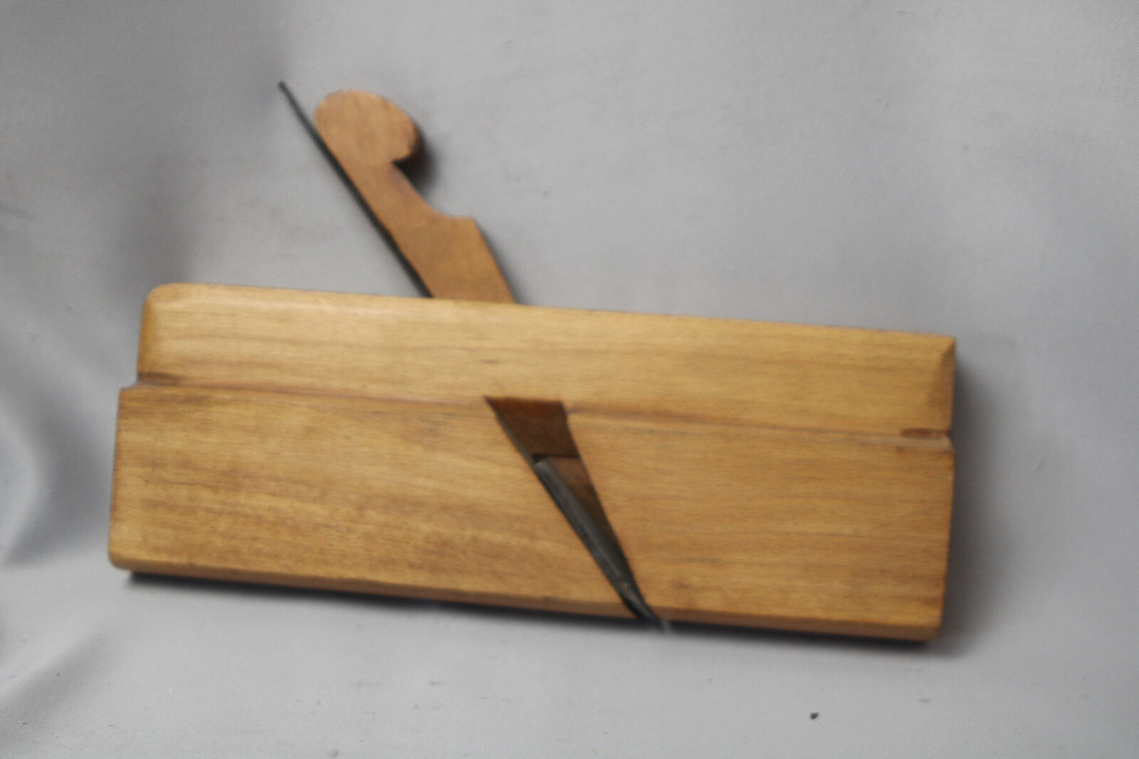 Fine  & Clean Ready-to-Go 1 9thC. 1-1/2" Round Woodworking Plane USA Inv# LC61