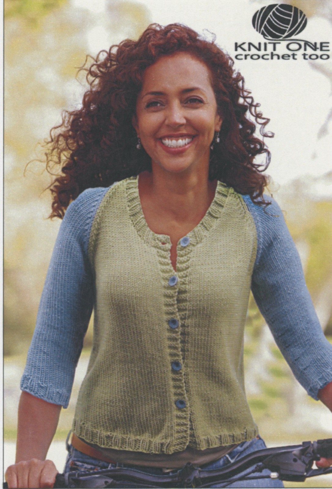 K1C2 Knit One Crochet Too Knitting Pattern 1750 Stadium Jacket - Women 36-52"