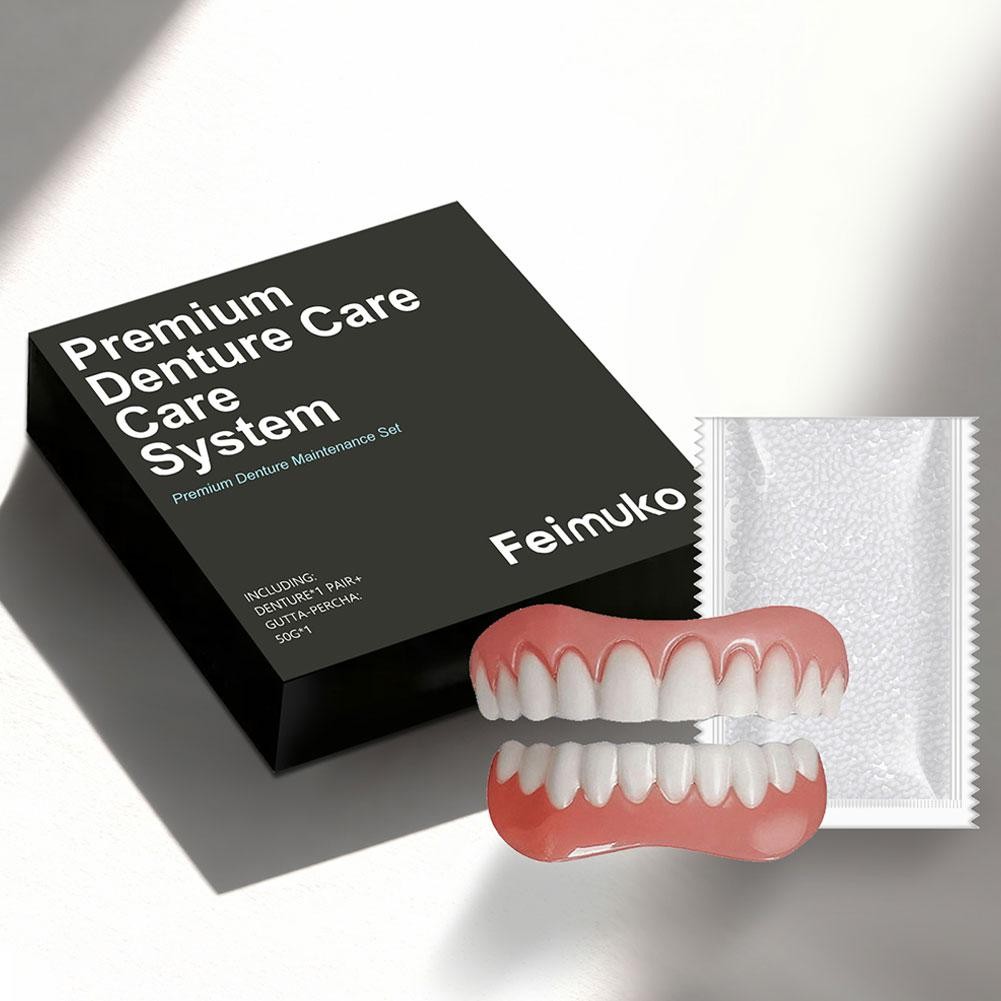 Feimuko Premium Denture Care System Maintenance Set -