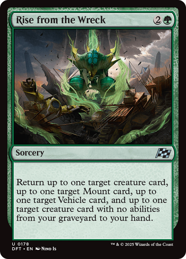 x4 Rise from the Wreck DFT Aetherdrift MTG 178 UNCOMMON M/NM 4x