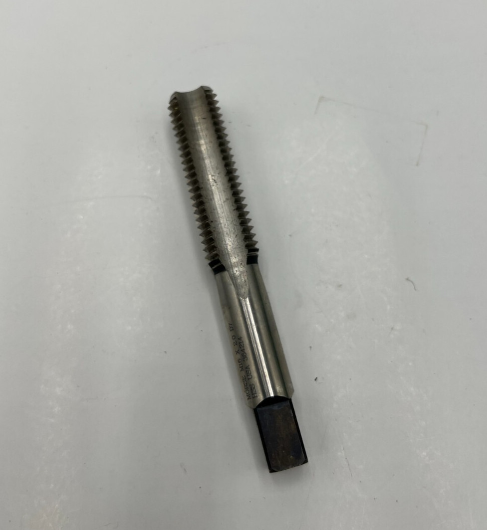 Morse 38113 M16 X 2.0 16MM Bottom Tap Morse HSS Hand Tap USA D5 Metric