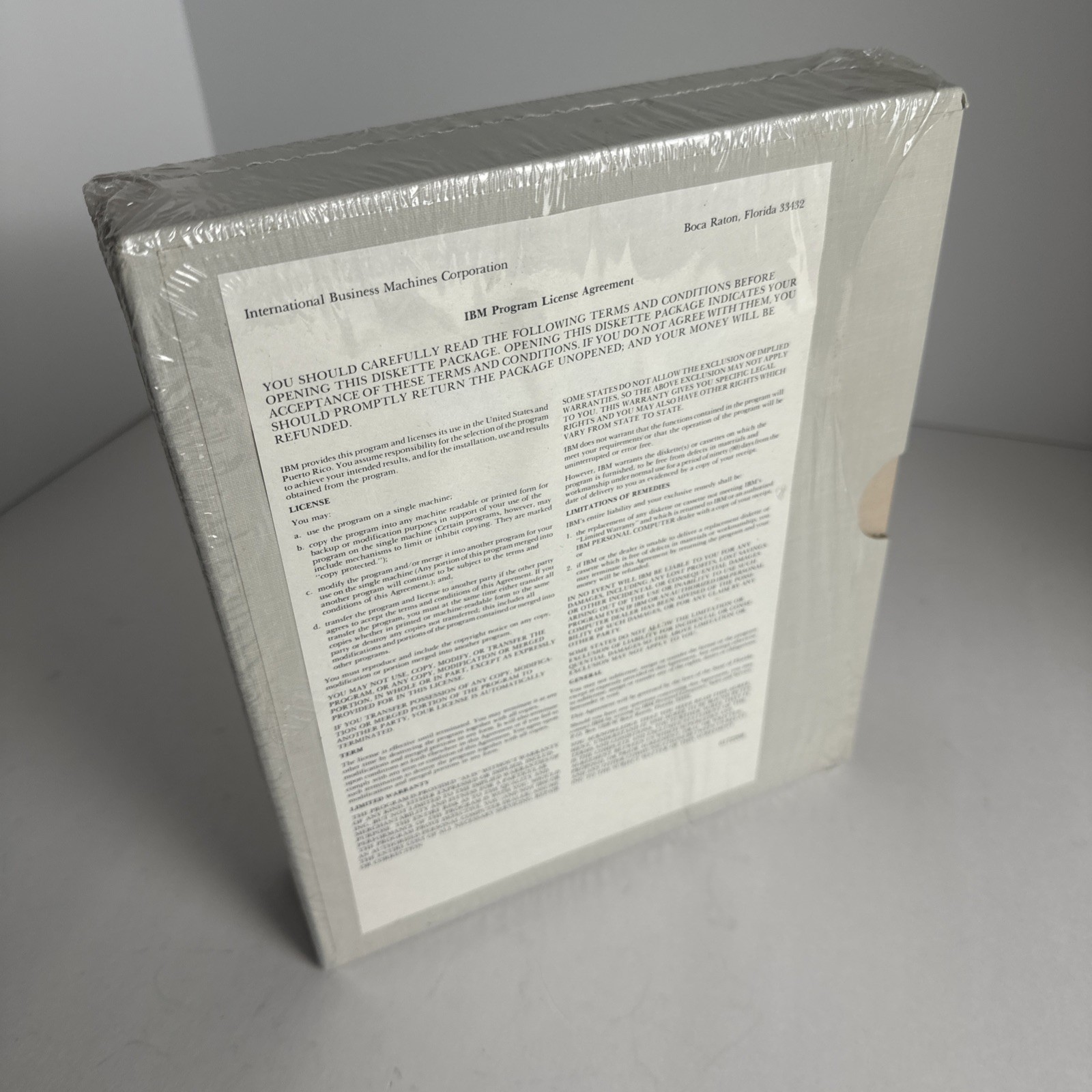 Vintage PC Computer Software IBM APL Language 1st Edition 1983 Book Manual 5.25"