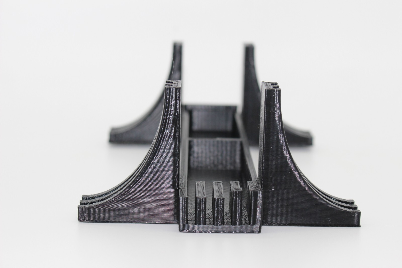 Black PS2 Slim 3D Printed Vertical Stand PlayStation 2