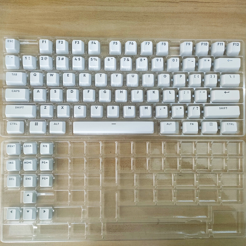 White Replacement keycap for Logitech G715 G713 Wireless Mechanical Keyboard