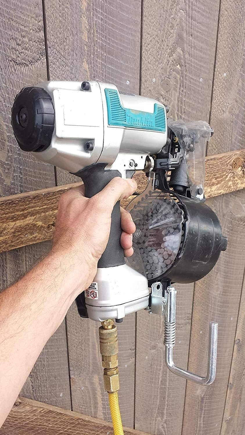 Thaekuns M745H1 Spring Loaded Rafter Hook/Retractable Nail Gun Hanger for...