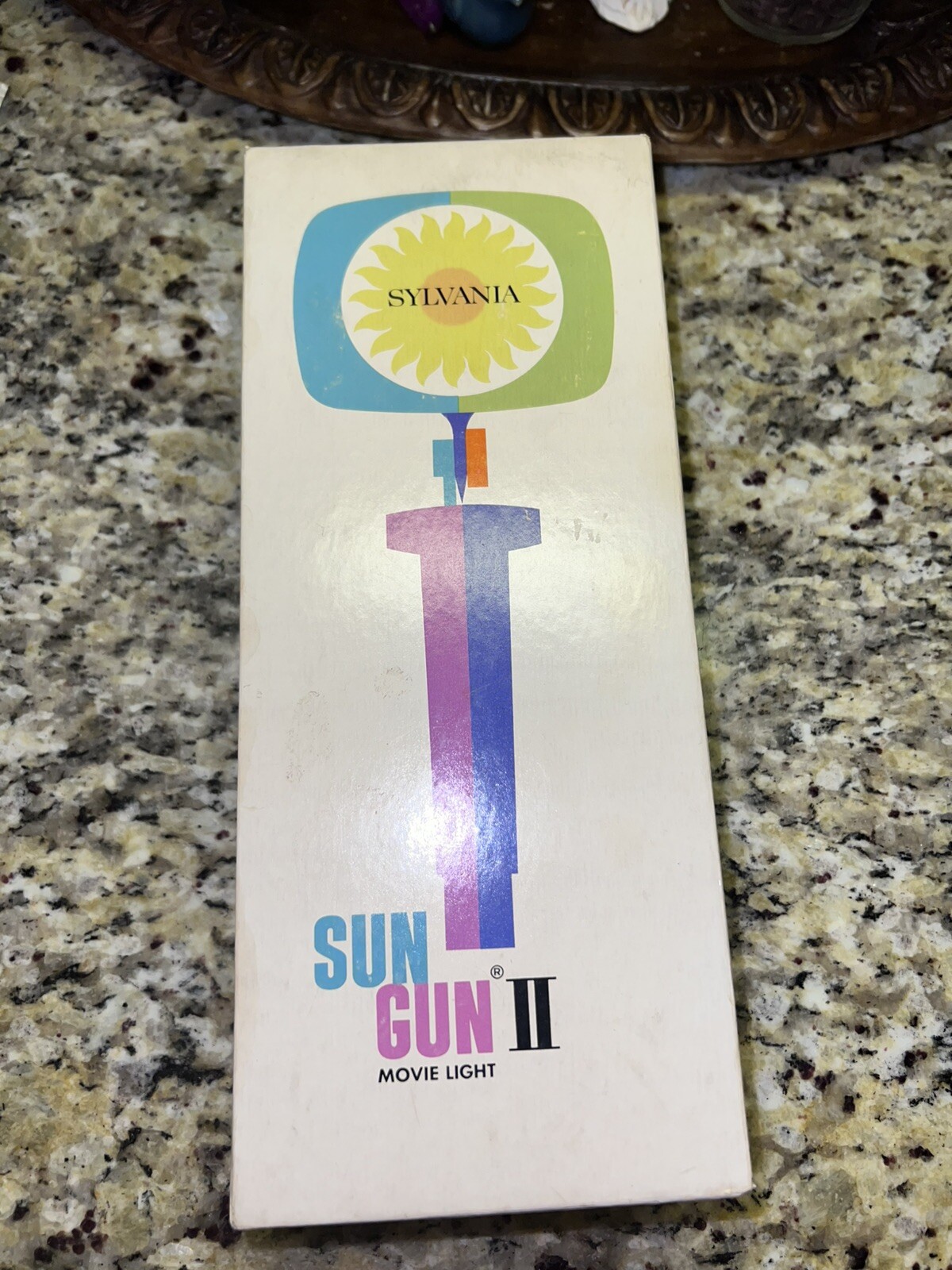 Sylvania Sun Movie Light In Box Works Very Bright 1962