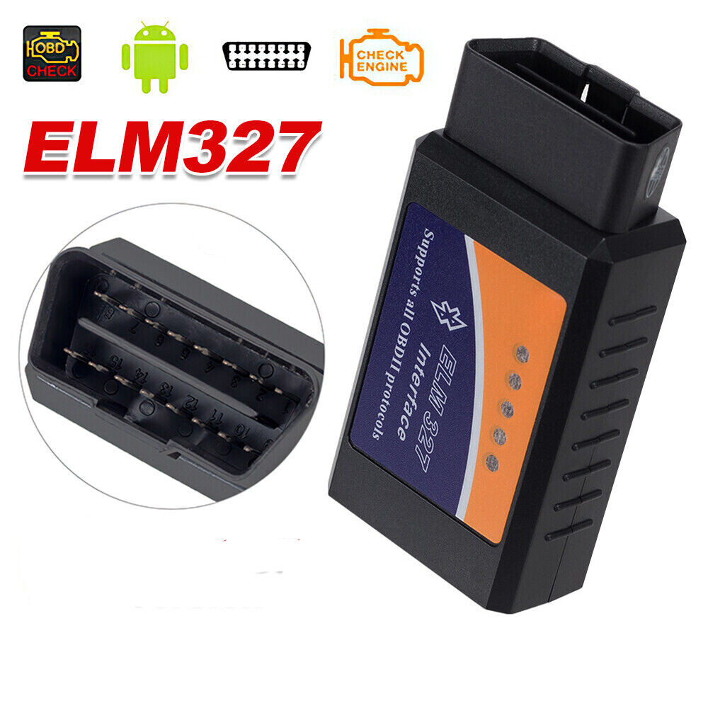 ELM327 Bluetooth OBD2 OBDII Car Diagnostic Scanner Code Reader Tool for Android