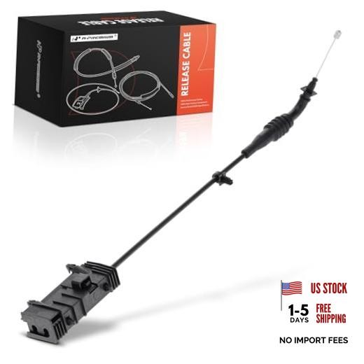Front Hood Latch Release Cable with Handle | Compatible with Ford 2017-2020