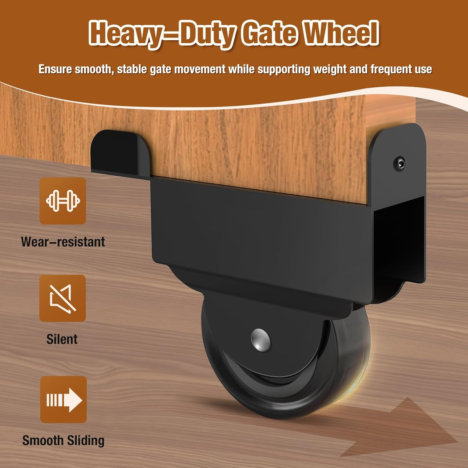 Heavy Duty Sliding Gate Hardware Kit for Smooth Operation and Easy Install
