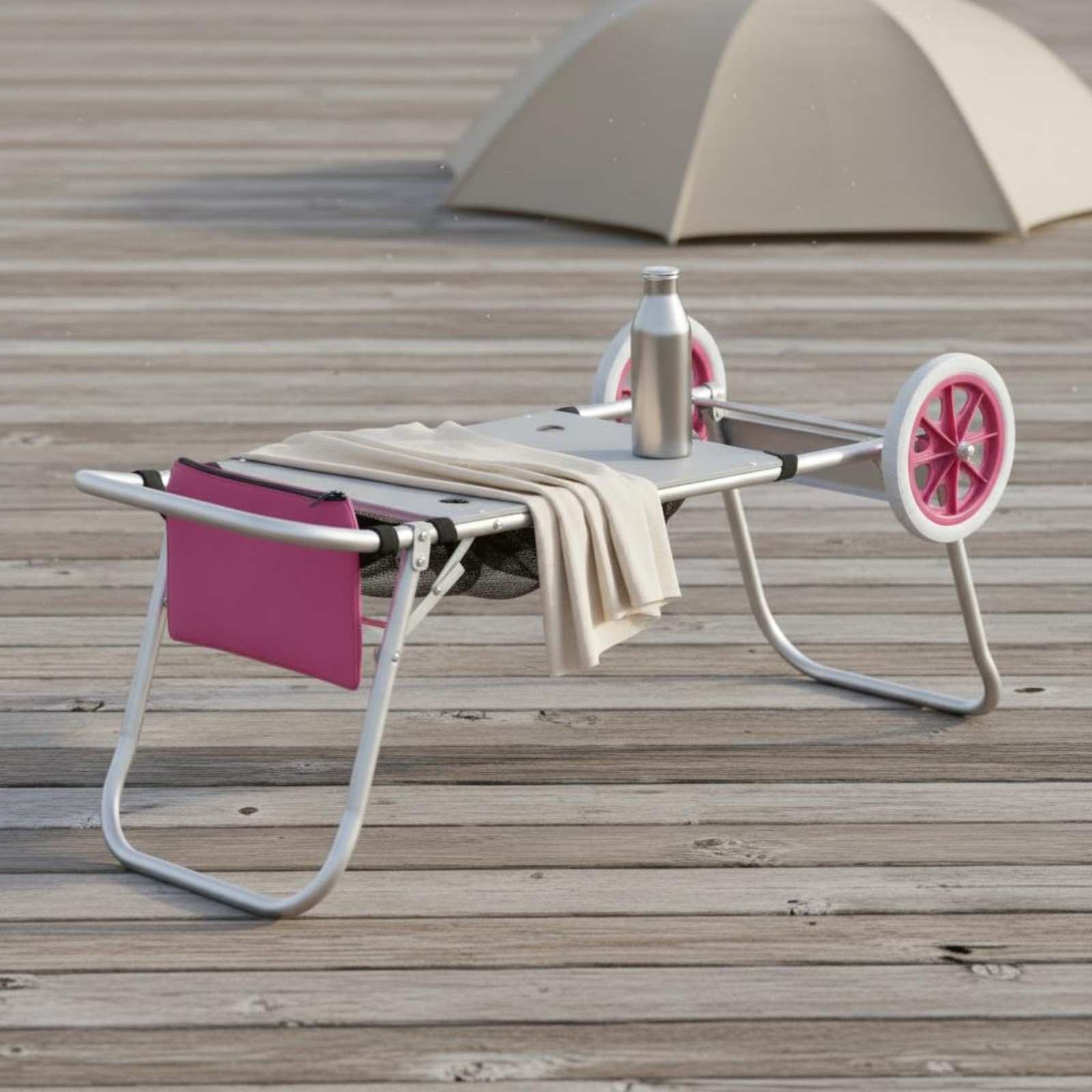 Foldable Wagon Wagon Lightweight Folding Luggage Trolley Easy to Use